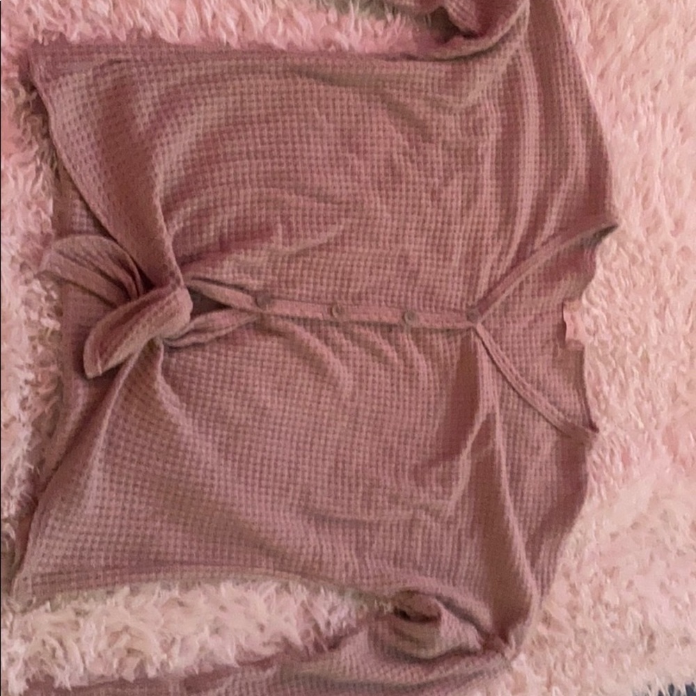 Long sleeve tan sweater
